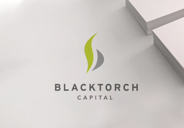 Blacktorch Capital logo, stationery, business card, website