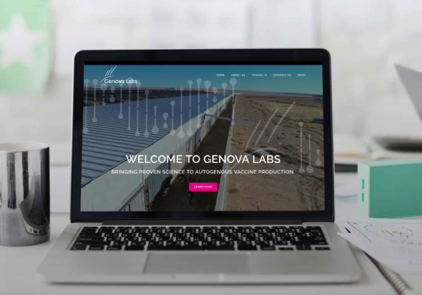 Genova Labs Website Design + WordPress